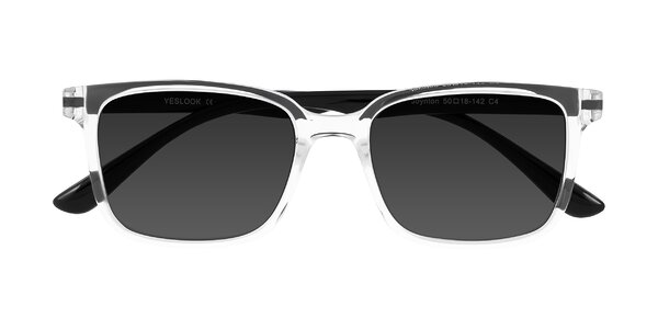 Front of Joynton in Clear/Black