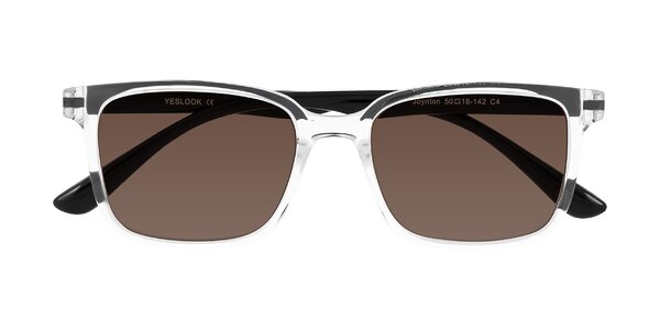 Front of Joynton in Clear/Black