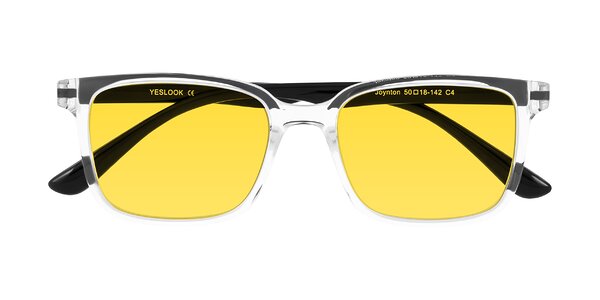Front of Joynton in Clear/Black