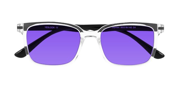 Front of Joynton in Clear/Black