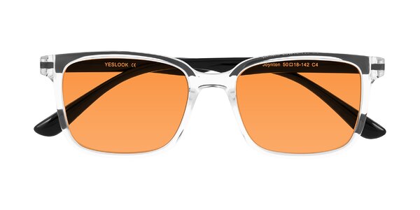 Front of Joynton in Clear/Black