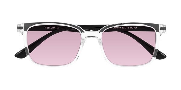 Front of Joynton in Clear/Black