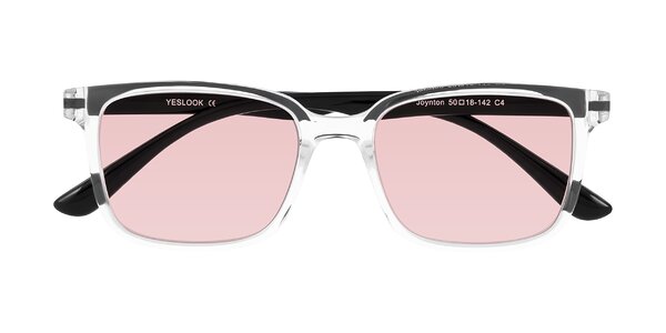 Front of Joynton in Clear/Black