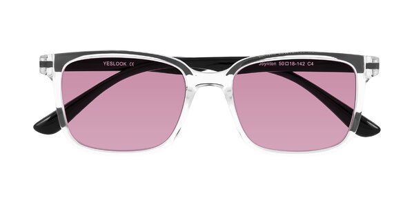 Front of Joynton in Clear/Black