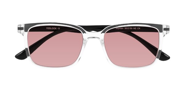 Front of Joynton in Clear/Black