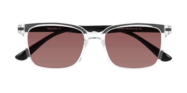 Front of Joynton in Clear/Black