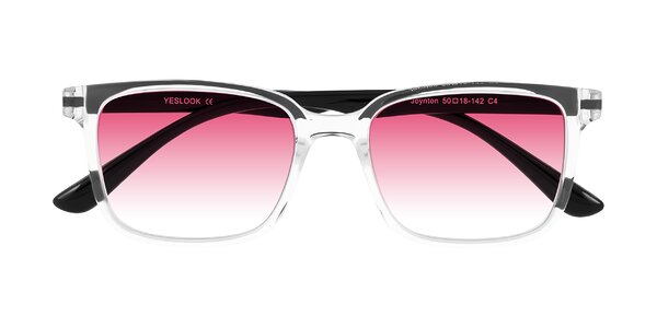 Front of Joynton in Clear/Black