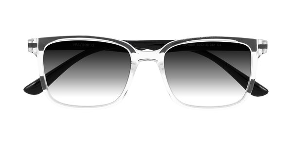 Front of Joynton in Clear/Black