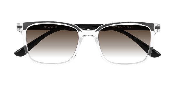 Front of Joynton in Clear/Black