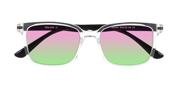Front of Joynton in Clear/Black