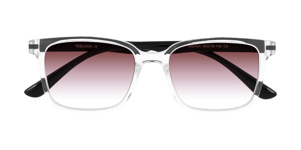 Front of Joynton in Clear/Black