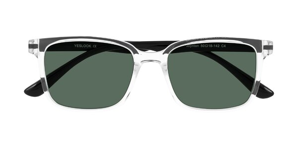 Front of Joynton in Clear/Black