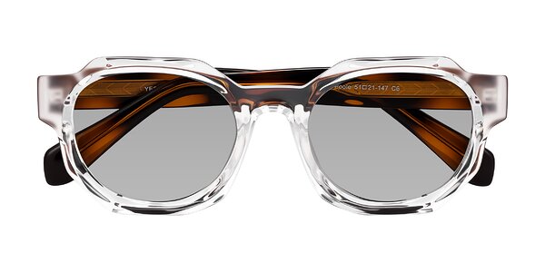 Front of Poole in Clear/Tortoise