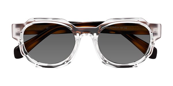 Front of Poole in Clear/Tortoise