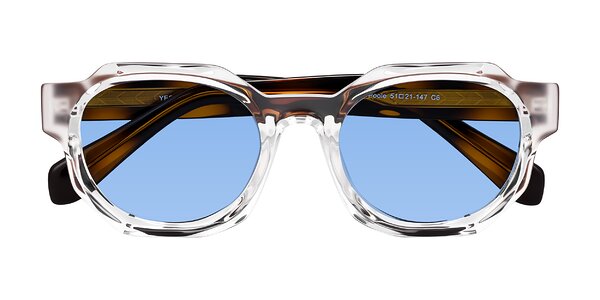 Front of Poole in Clear/Tortoise