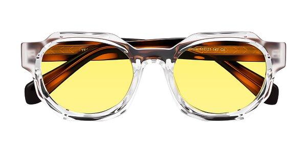 Front of Poole in Clear/Tortoise