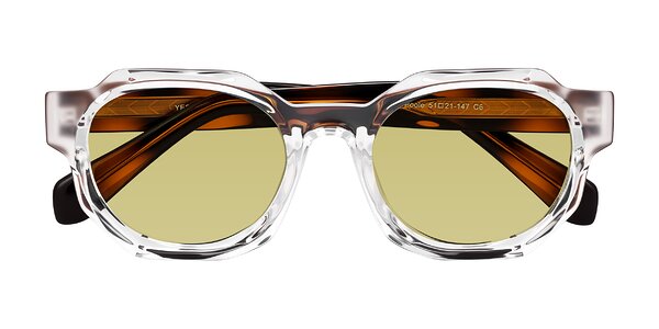 Front of Poole in Clear/Tortoise