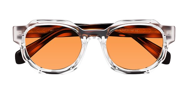 Front of Poole in Clear/Tortoise