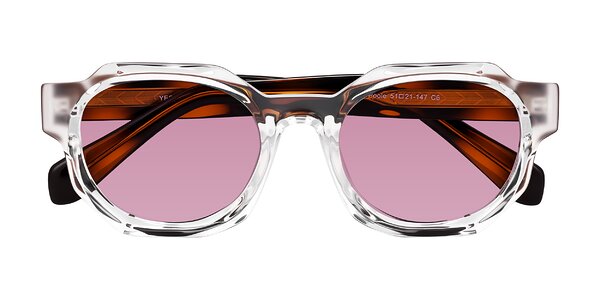Front of Poole in Clear/Tortoise