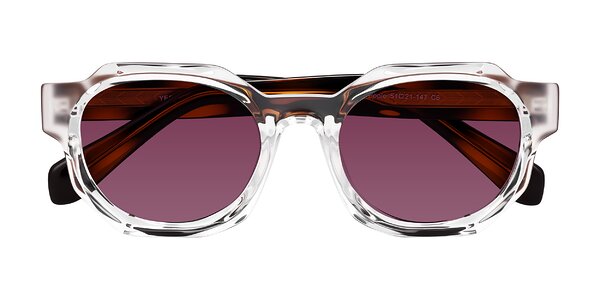 Front of Poole in Clear/Tortoise