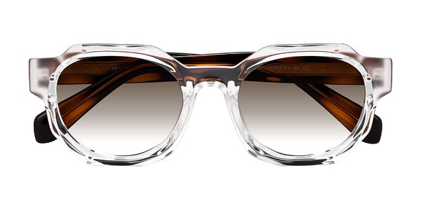 Front of Poole in Clear/Tortoise