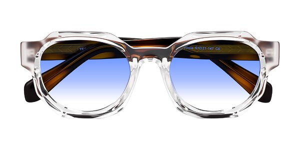 Front of Poole in Clear/Tortoise