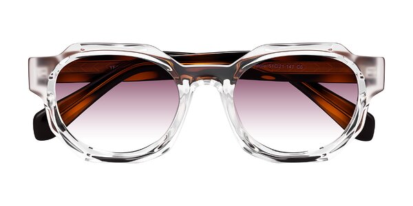 Front of Poole in Clear/Tortoise