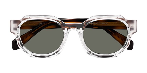 Front of Poole in Clear/Tortoise