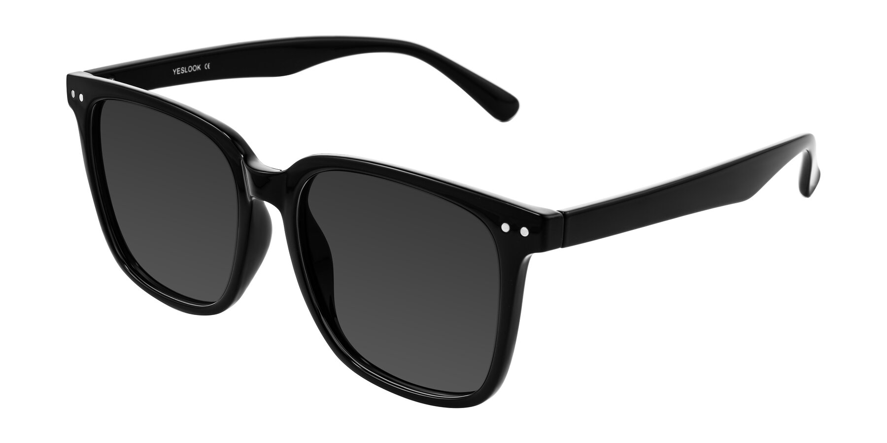Angle of Arroyo in Black with Gray Tinted Lenses