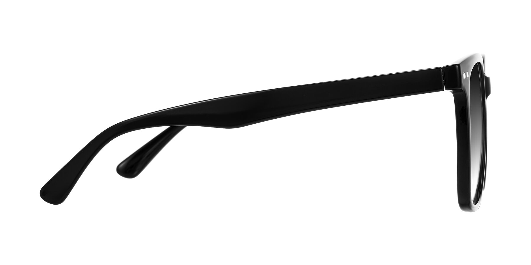 Side of Arroyo in Black with Gray Gradient Lenses
