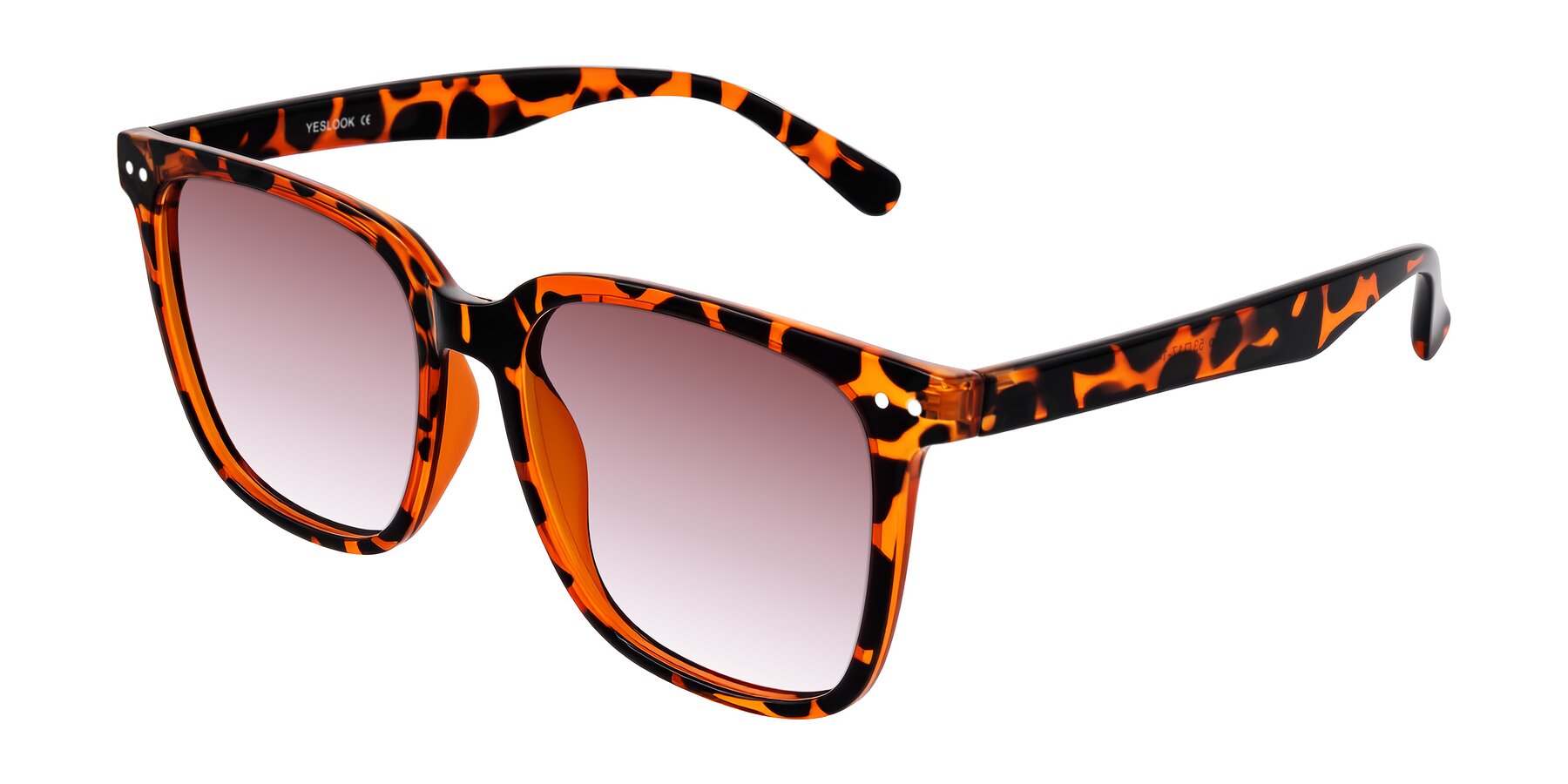 Angle of Arroyo in Tortoise with Garnet Gradient Lenses
