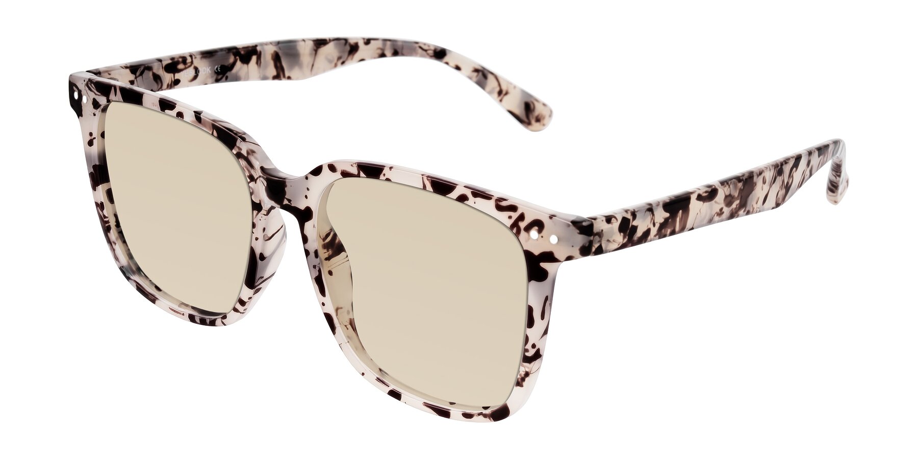 Angle of Arroyo in Ivory Tortoise with Light Brown Tinted Lenses