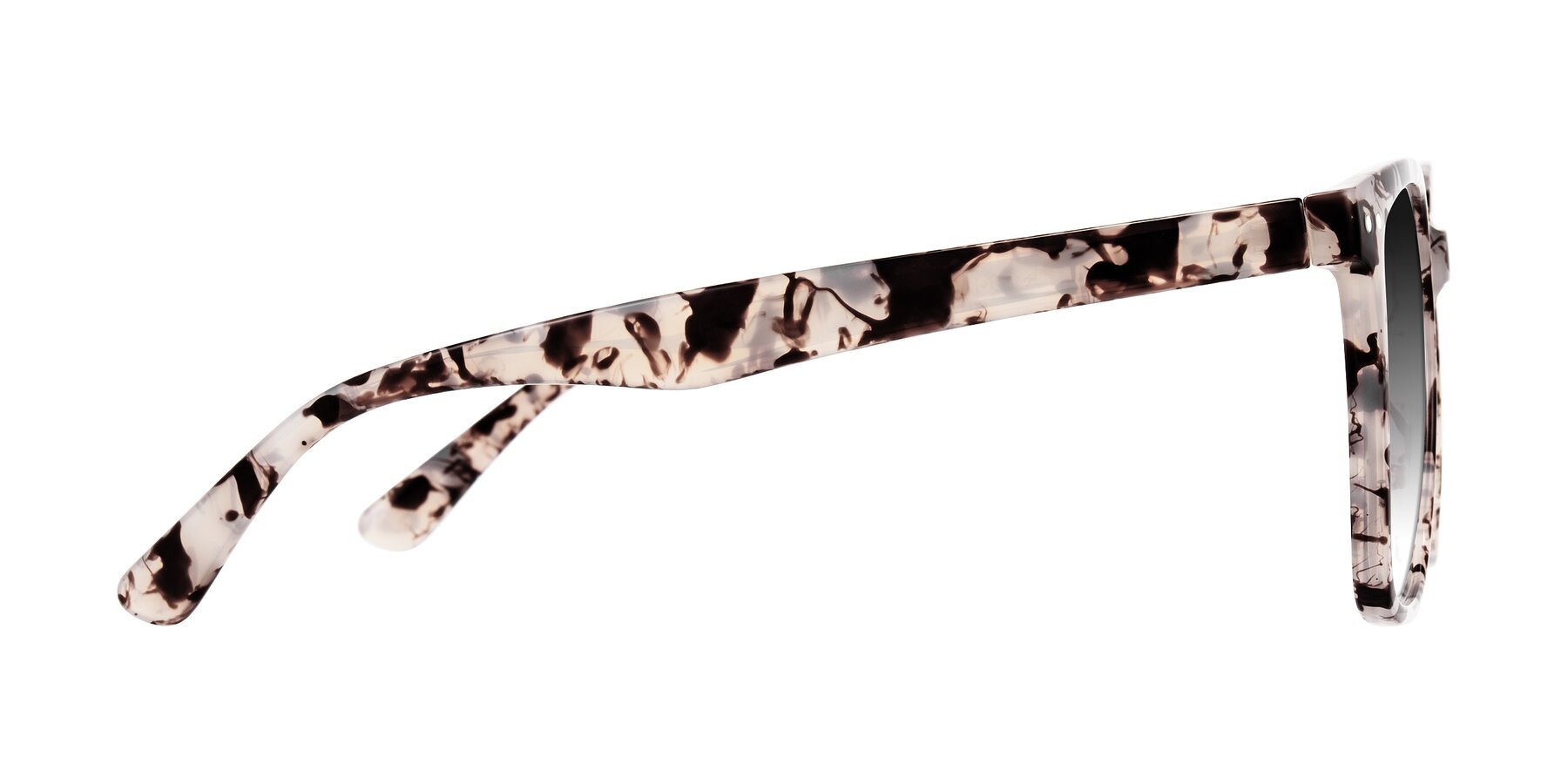 Side of Arroyo in Ivory Tortoise with Gray Gradient Lenses