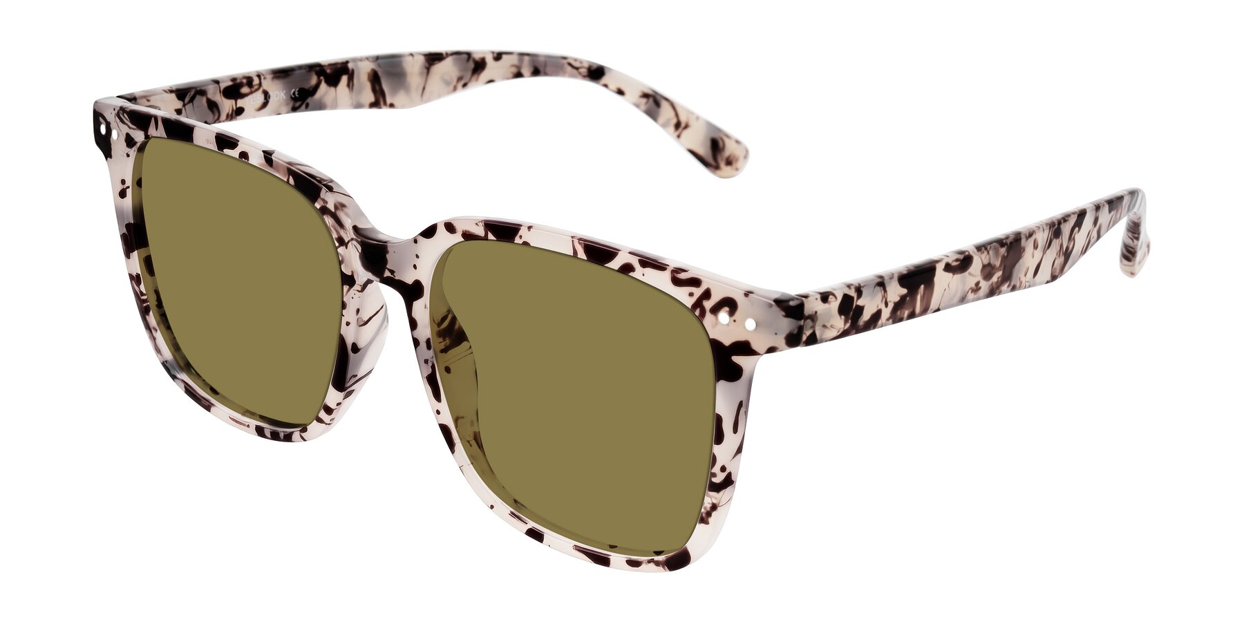 Angle of Arroyo in Ivory Tortoise with Brown Polarized Lenses