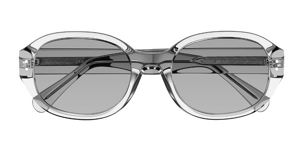 Front of Novak in Transparent Gray