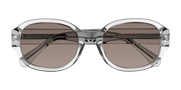 Front of Novak in Transparent Gray