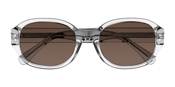 Front of Novak in Transparent Gray
