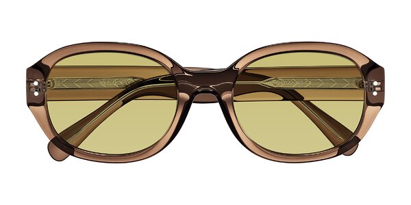 Front of Novak in Translucent Brown