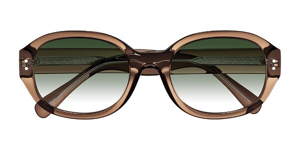 Front of Novak in Translucent Brown