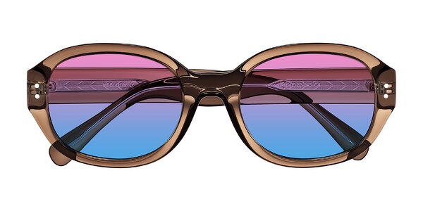 Front of Novak in Translucent Brown