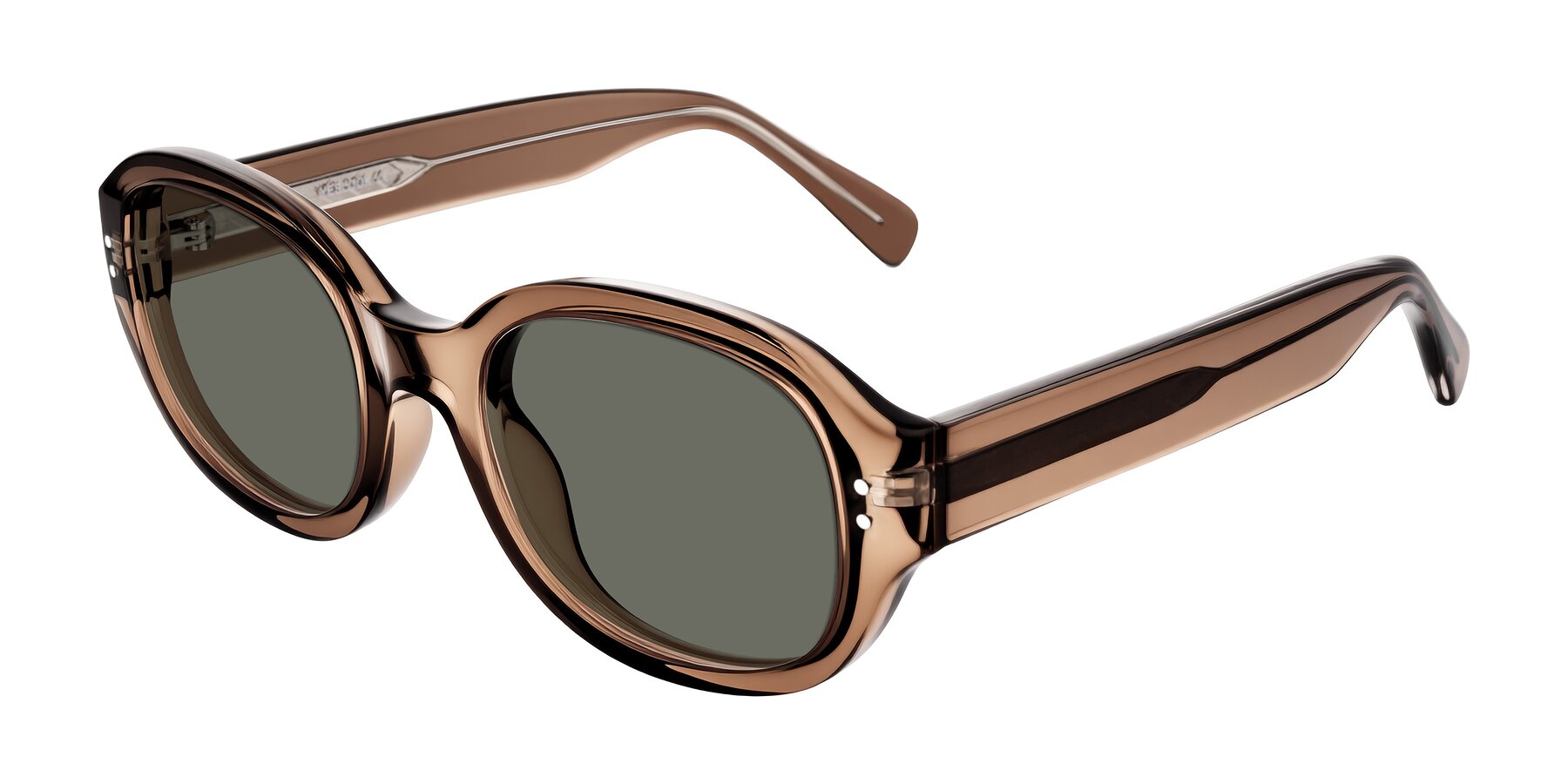 Angle of Novak in Translucent Brown with Gray Polarized Lenses
