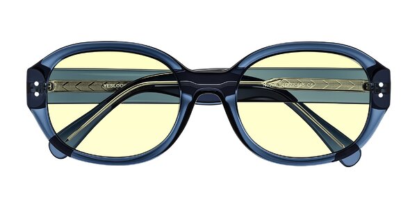 Front of Novak in Translucent Blue
