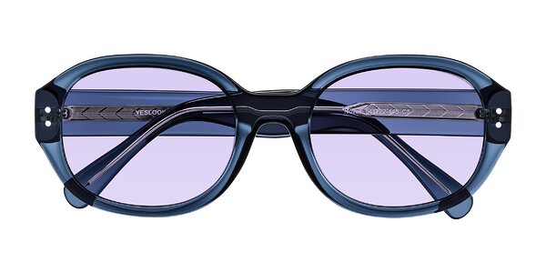 Front of Novak in Translucent Blue