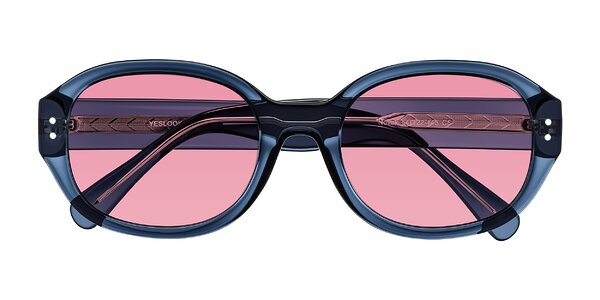 Front of Novak in Translucent Blue