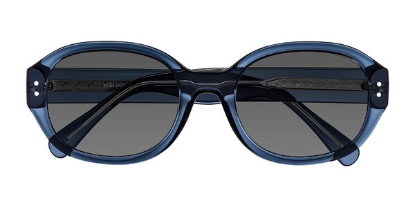 Front of Novak in Translucent Blue