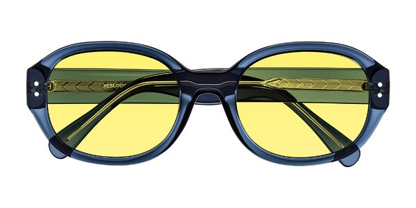 Front of Novak in Translucent Blue