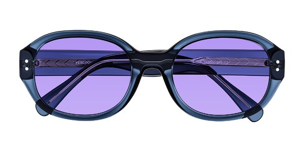 Front of Novak in Translucent Blue