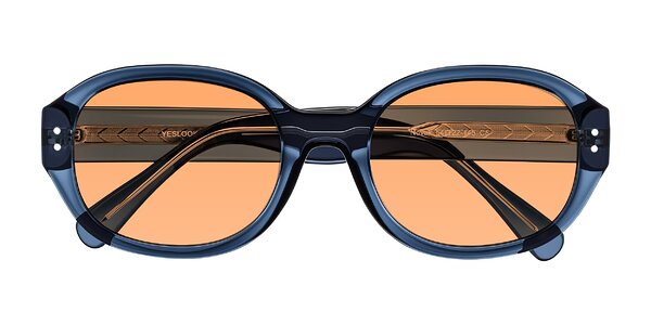 Front of Novak in Translucent Blue