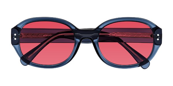 Front of Novak in Translucent Blue