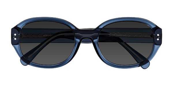Front of Novak in Translucent Blue